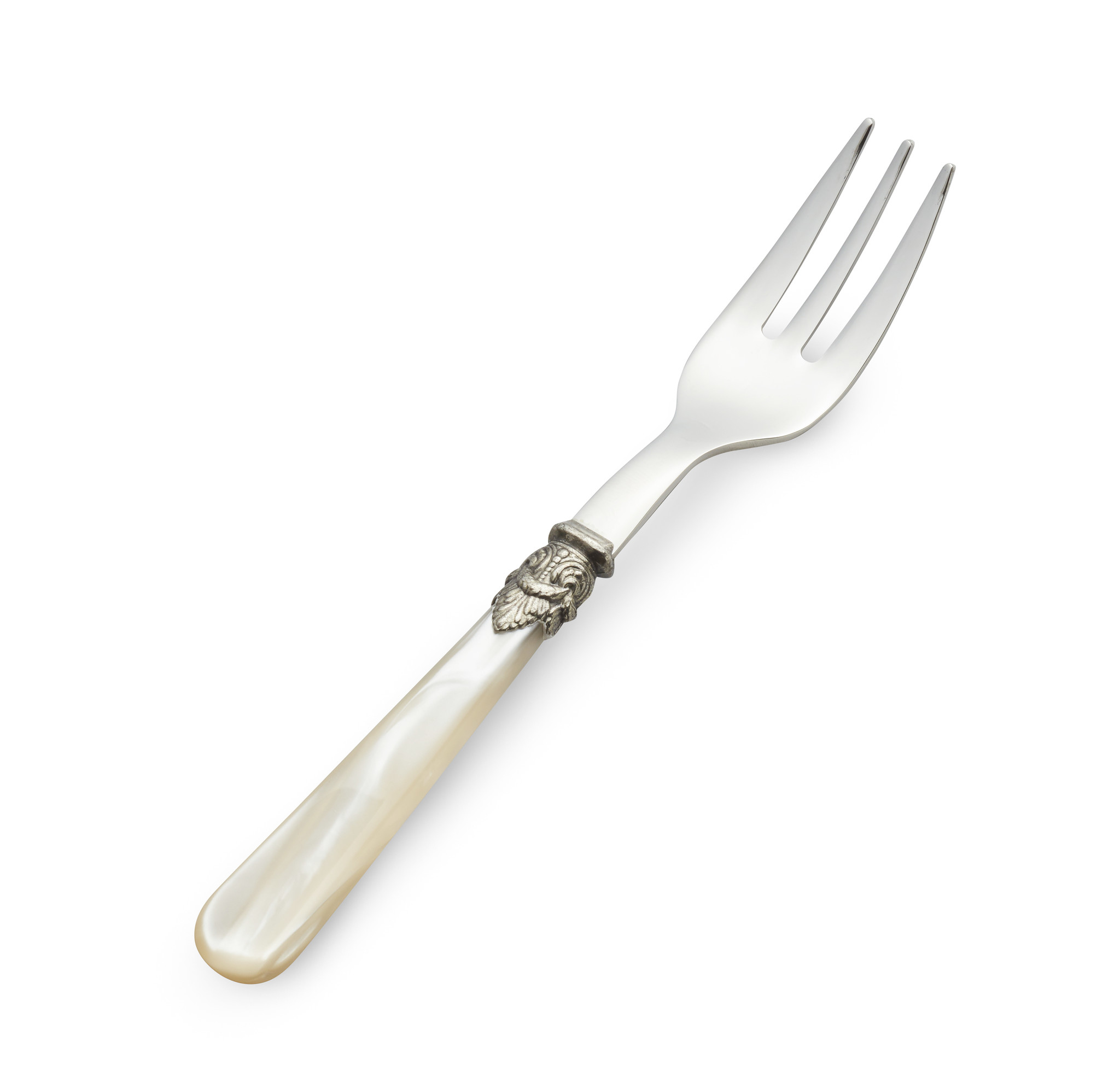 Cake fork, Ivory (mother-of-pearl)