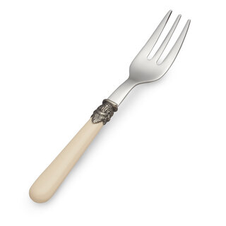 Tenedor para tarta, Marfil (mate)