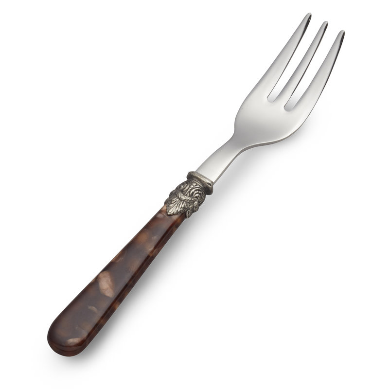 Cake fork / Pastry Fork, Turtle Brown