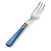 Cake Fork / Pastry Fork, Blue with Mother of Pearl