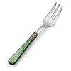 Cake fork / Pastry Fork, Green with Mother of Pearl