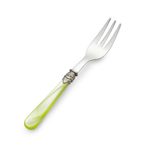 Cake fork, light green (mother-of-pearl)