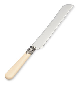 Tortenmesser, Elfenbein (matt)