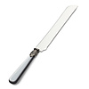 Cake Knife / Breadknife, Gray with Mother of Pearl