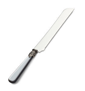 Tortenmesser, Grau (Perlmutt)