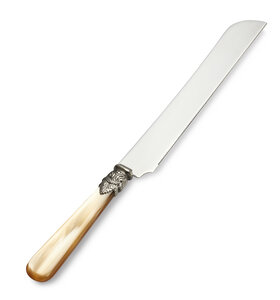 Couteau à pain / Couteau à tarte Miel Or (nacré)