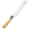 Cuchillo para pan / Cuchillo de Tarta, Naranja con Nácar