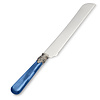 Cuchillo para pan / Cuchillo de Tarta, Azul (nácar)