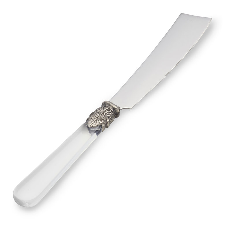 Small Cake Knife Transparent
