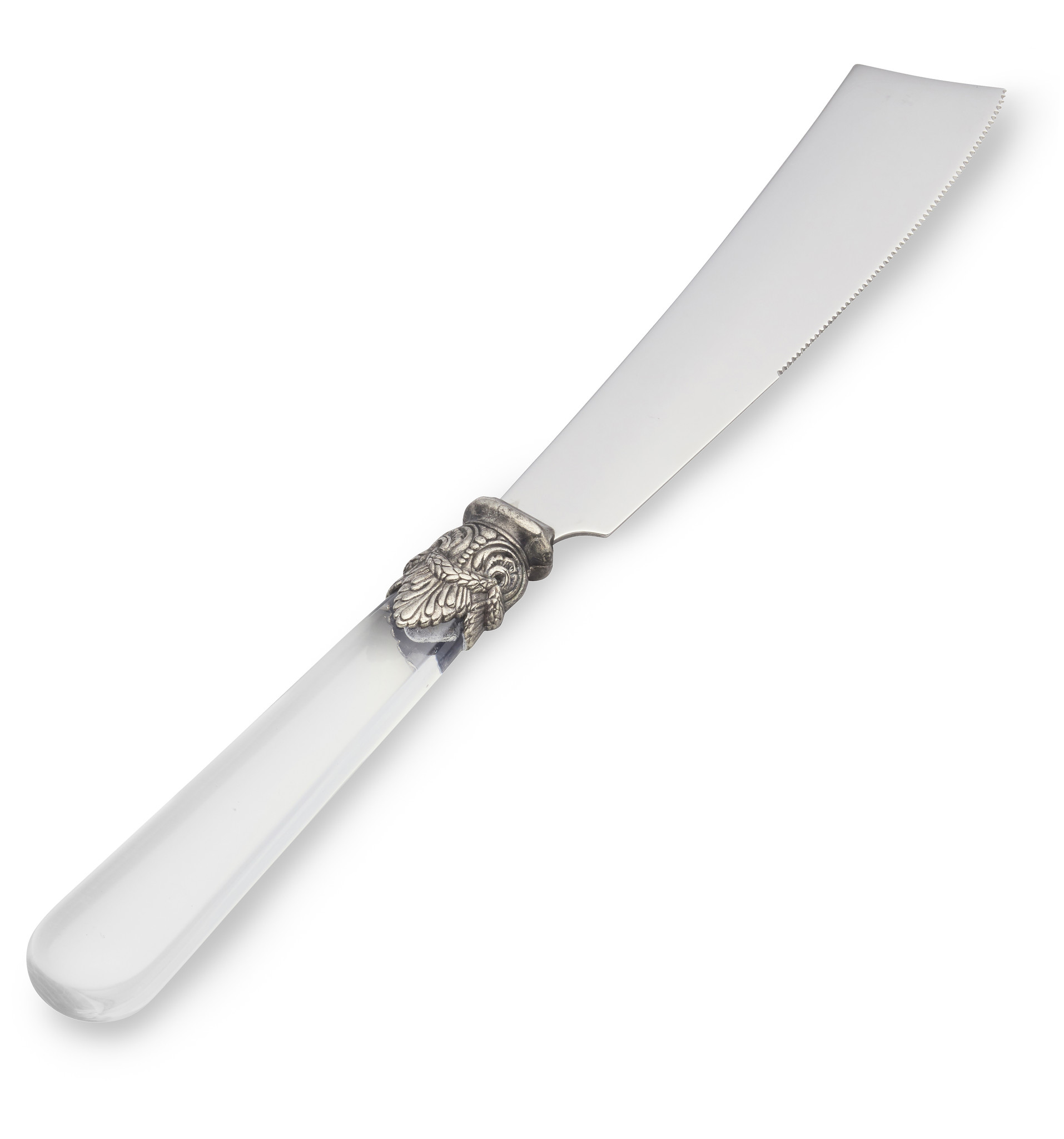 Cuchillo para tarta, Transparente