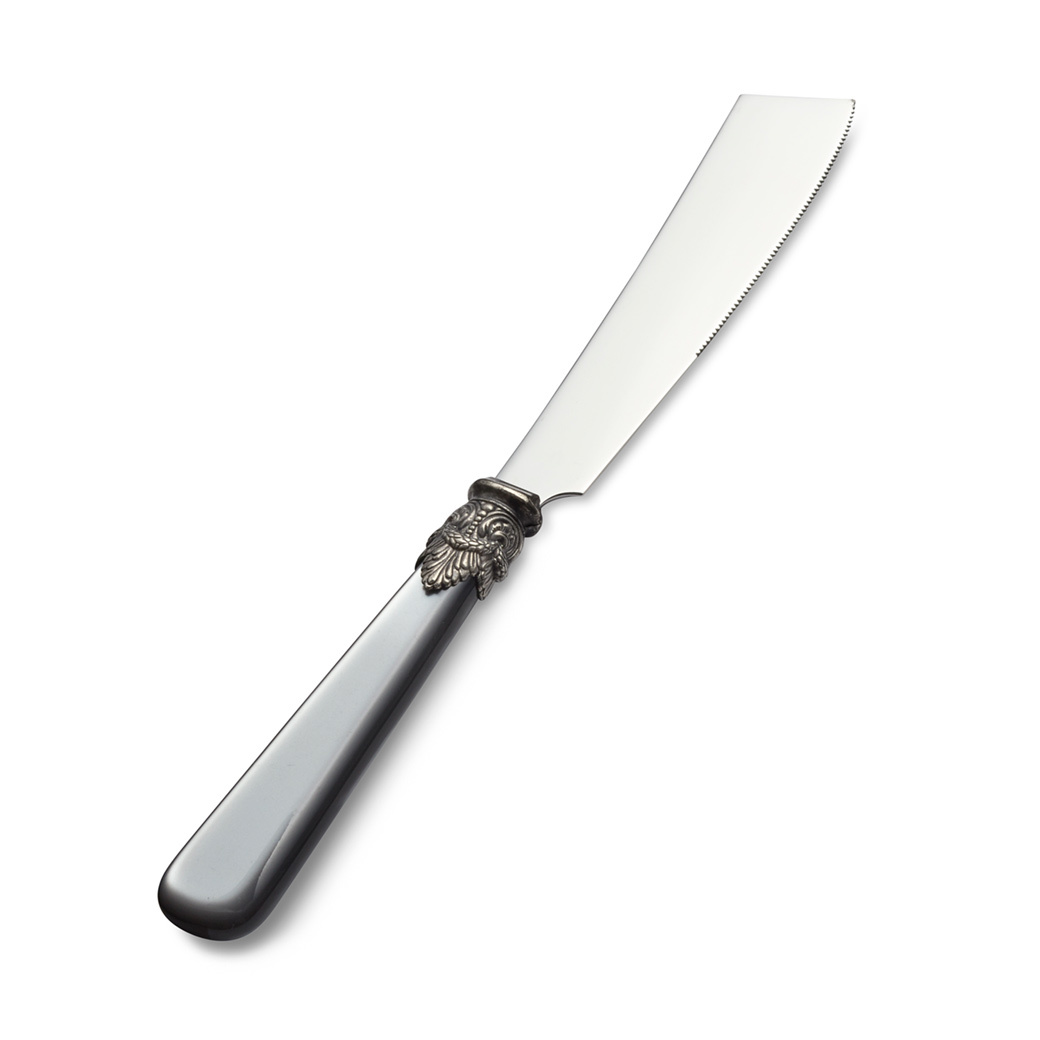 Cuchillo para tarta, Gris (brillo nácar)