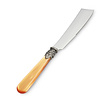 Small Cake Knife Orange with Mother of Pearl