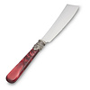 Small Cake Knife Red with Mother of Pearl