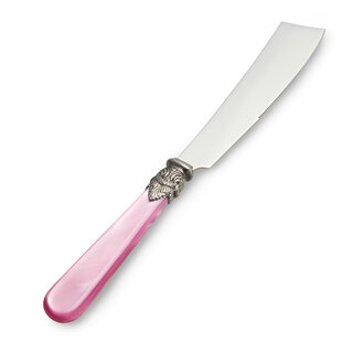 Couteau à gâteaux, Fuchsia (nacré)