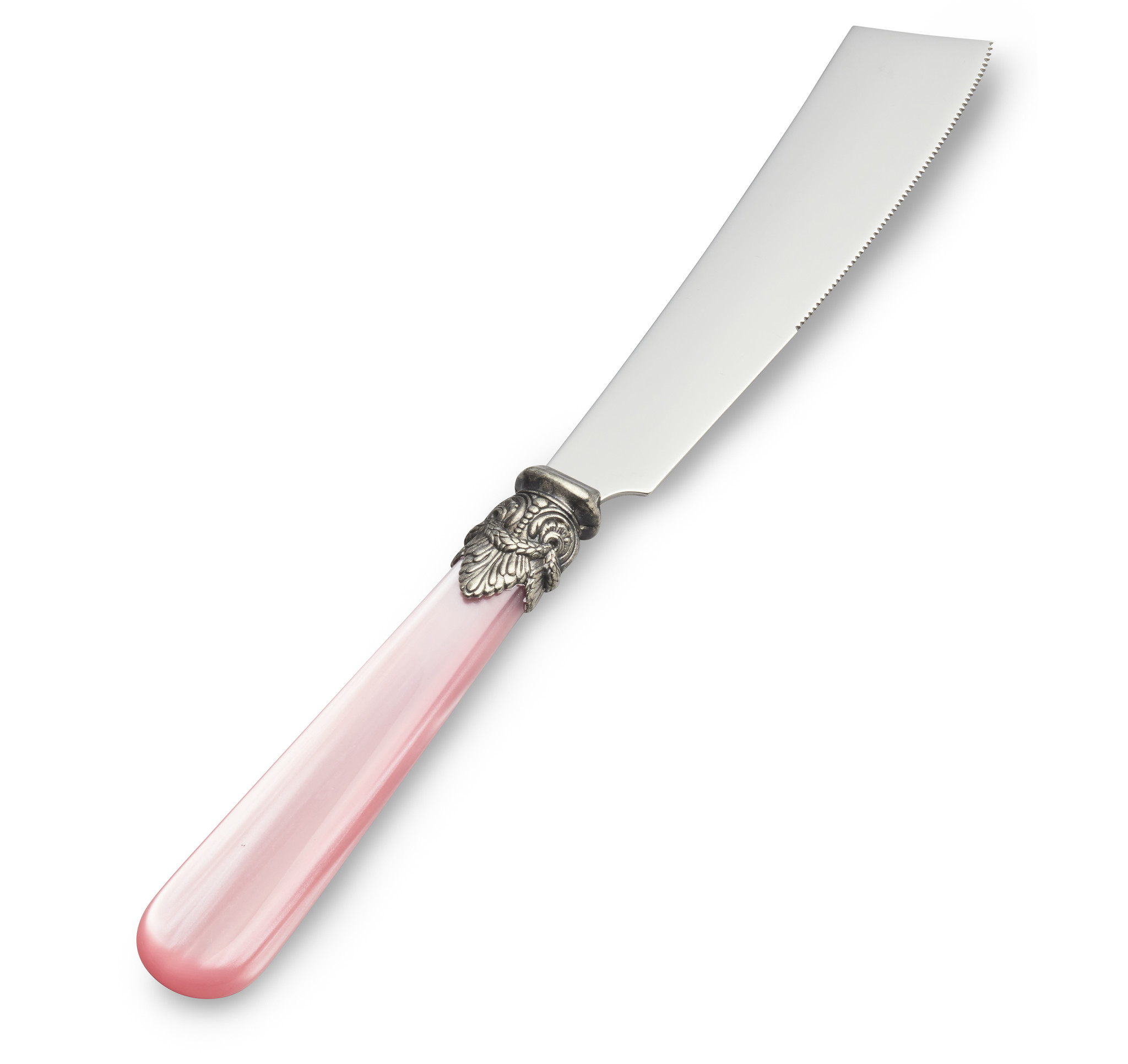Cake knife, Pink (mother-of-pearl)