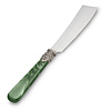 Small Cake Knife Green with Mother of Pearl