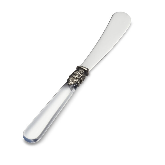 Butter knife, Transparent, 7,1 inch