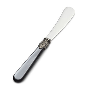 Cuchillo para mantequilla, Negro (nácar), 18 cm