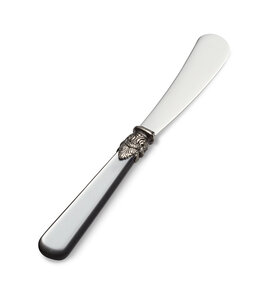 Großes Buttermesser, Grau (Perlmutt)