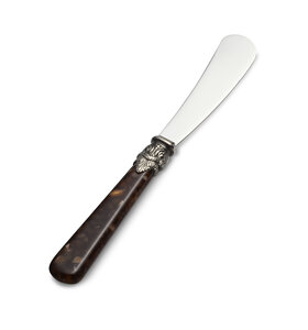 Large butter knife, brown (tortoiseshell)