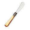 Buttermesser / Tapasmesser, Orange mit Perlmutt (18 cm)