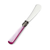 Buttermesser / Tapasmesser, Fuchsia mit Perlmutt (18 cm)