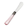 Butter Knife / Tapas Knife, Pink with Mother of Pearl (7,1 inch)