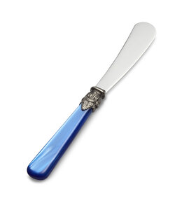 Großes Buttermesser, Blau (Perlmutt)