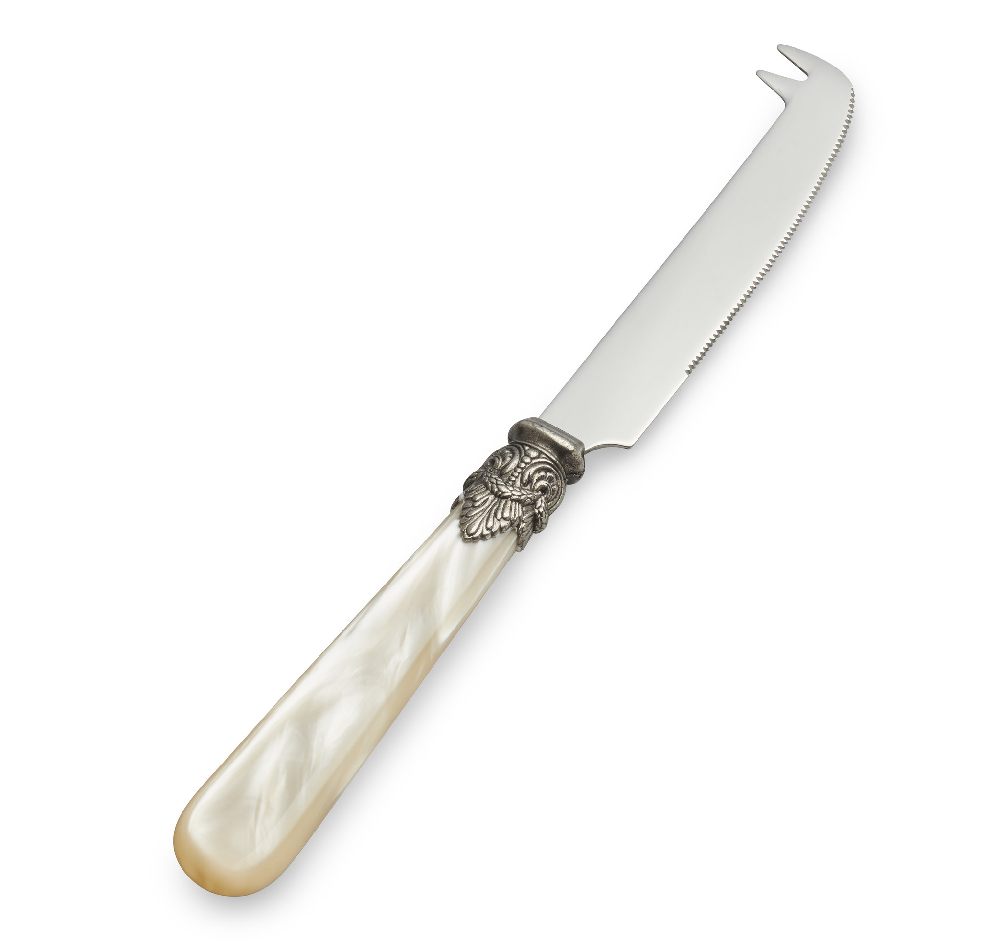 Cheese knife, Ivory (mother-of-pearl sheen)