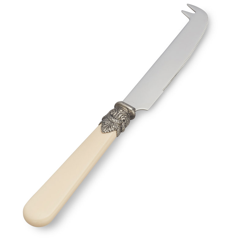 Käsemesser Elfenbein, ohne Perlmutt