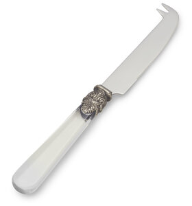 Cheese knife, transparent