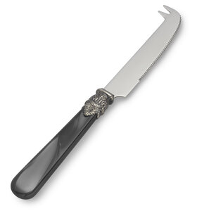 Käsemesser, Schwarz (Perlmutt)