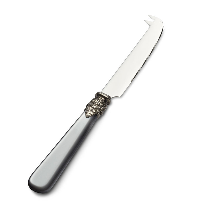 Käsemesser Grau mit Perlmutt