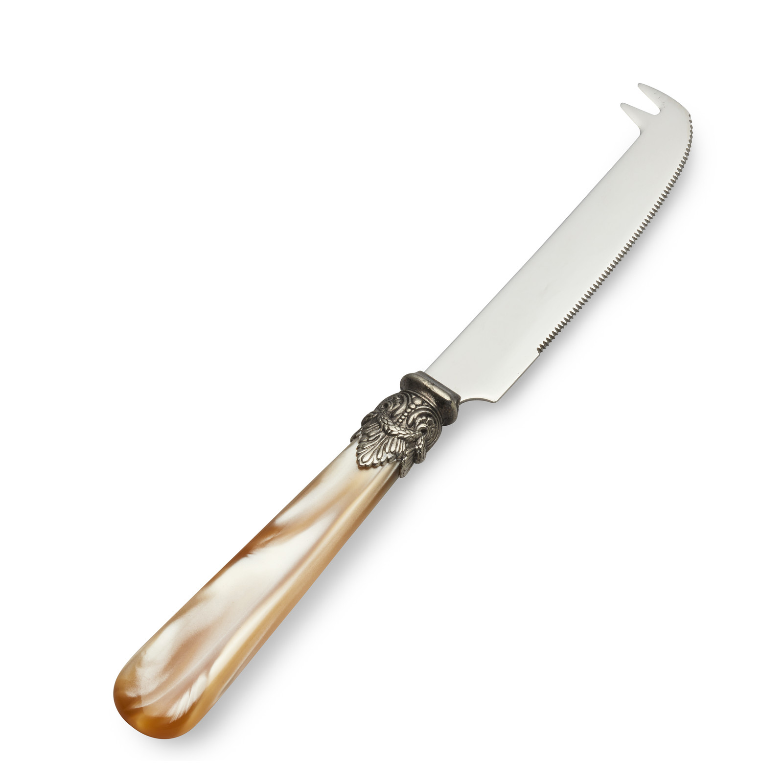Cheese Knife Honey with Mother of Pearl