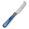 Cheese Knife, Blue with Mother of Pearl