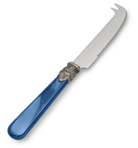 Kaasmes, blauw (parelmoer)