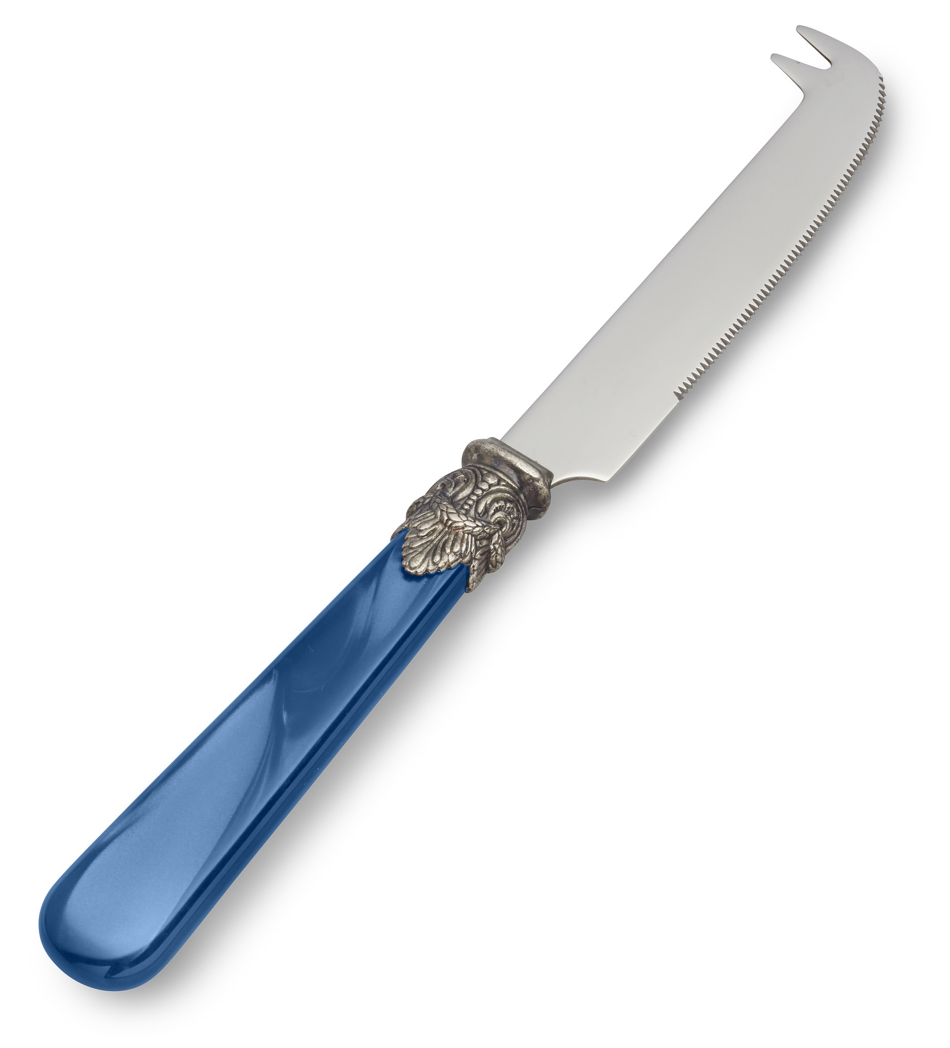 Cheese knife, Blue (mother-of-pearl)