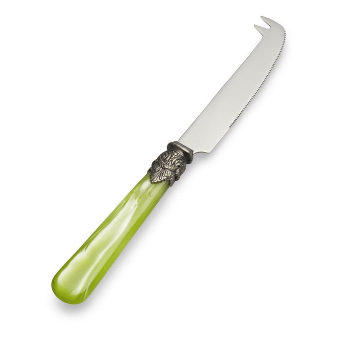 Cheese knife, Light Green (mother-of-pearl)