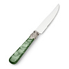 Steak knife Green with Mother of Pearl