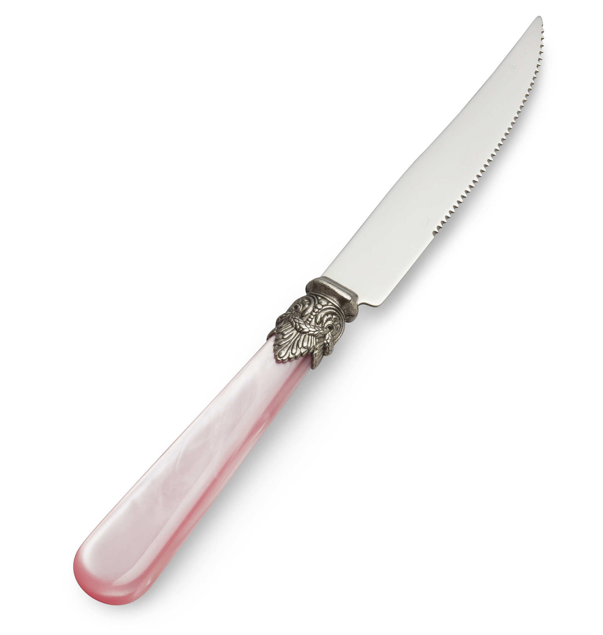 Cuchillo para Carne, Rosa (nácar)