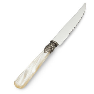 Steak Knife, Ivory (mother-of-pearl)