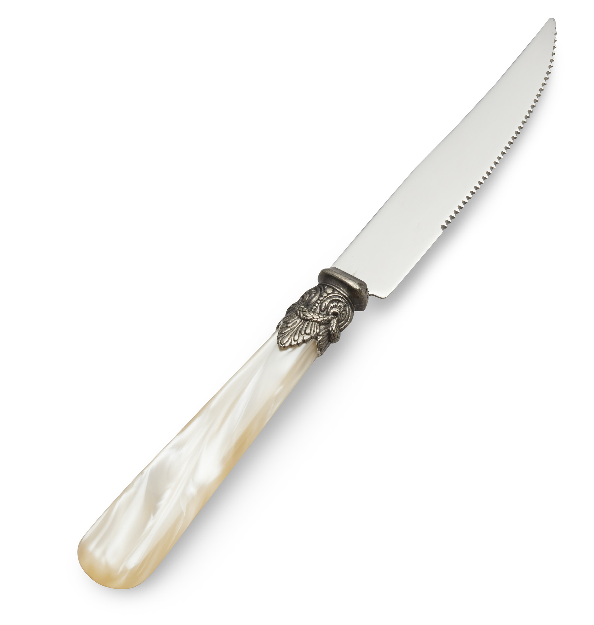 Couteau à Steak, Ivoire (nacré)