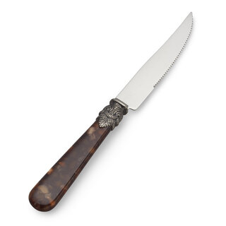 Couteau à Steak, Marron (motif tortue)