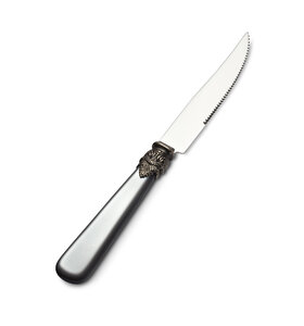 Steakmesser, Grau (Perlmutt)