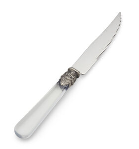 Steak knife, transparent