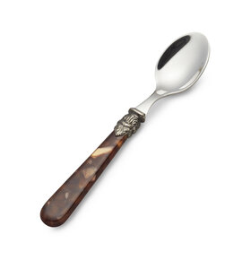 Cucharilla de té, pequeña, Márron (motivo tortuga)