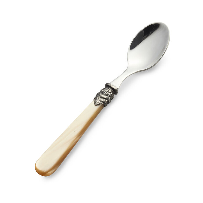 Cucharilla de té, pequeña, con mango Miel Oro (nácar)