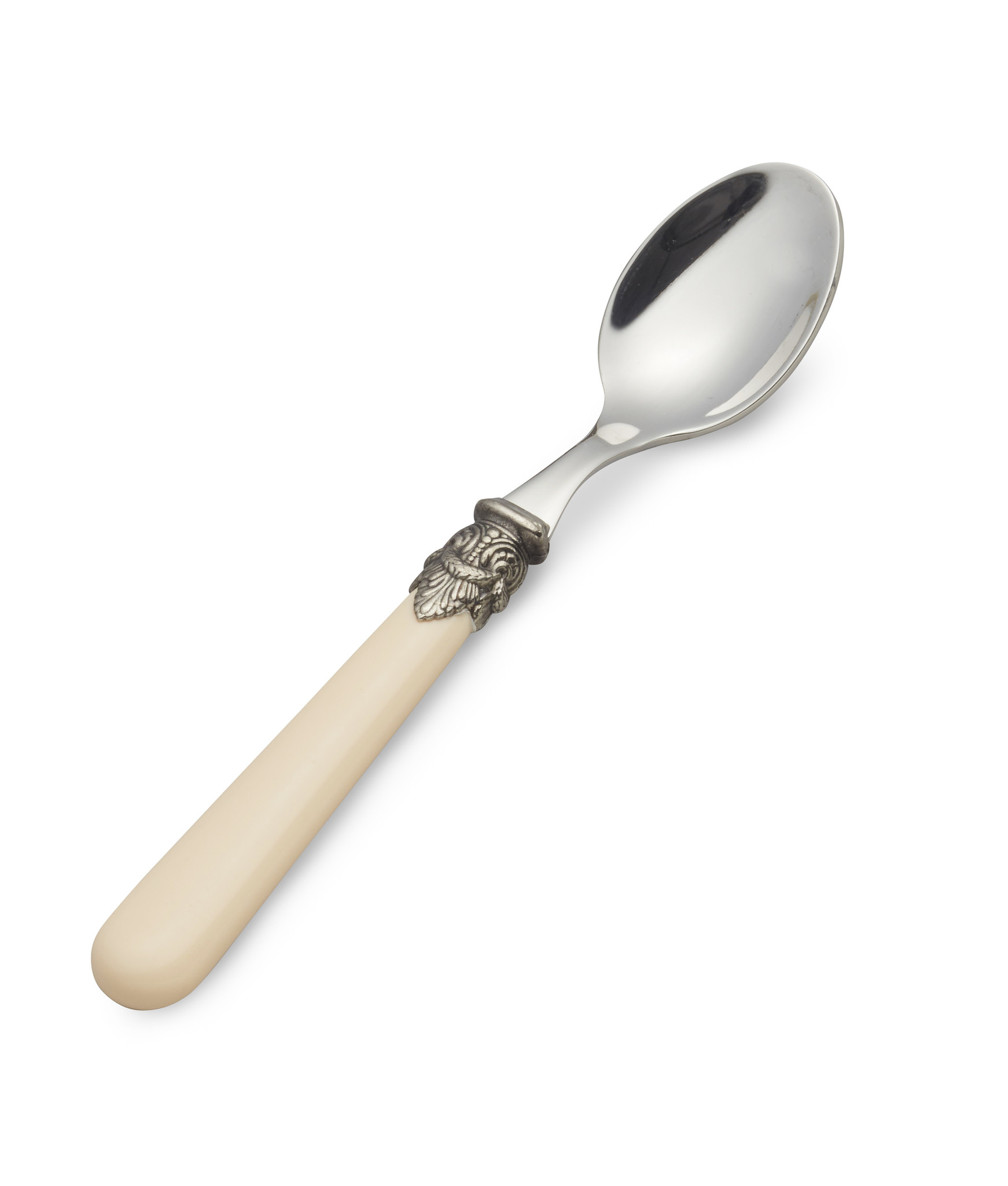Teaspoon, small, with Ivory handle (plain)