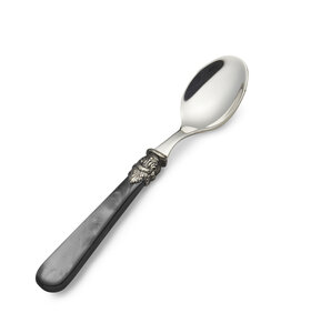 Cucharilla de té, pequeña, Negro (nácar)