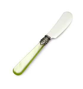 Kleines Buttermesser, Hellgrün (Perlmutt)